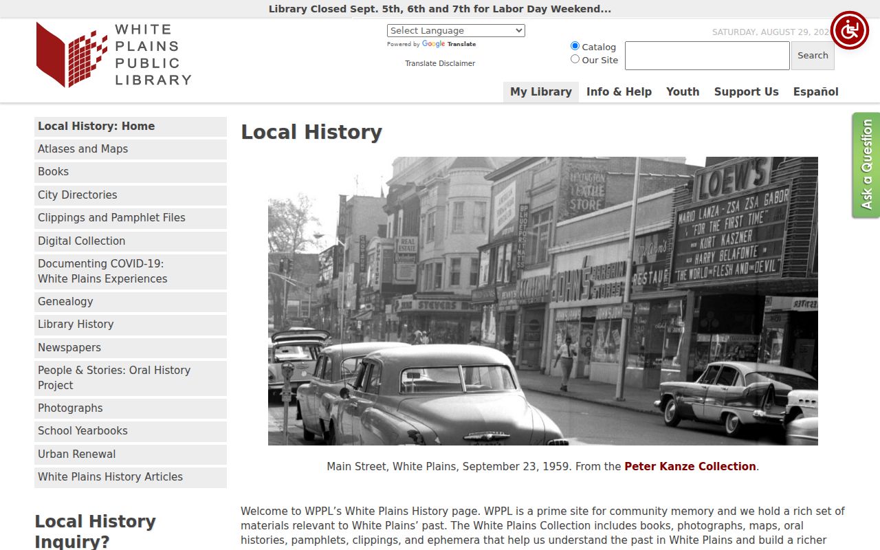White Plains city directory research at WPPL Local History