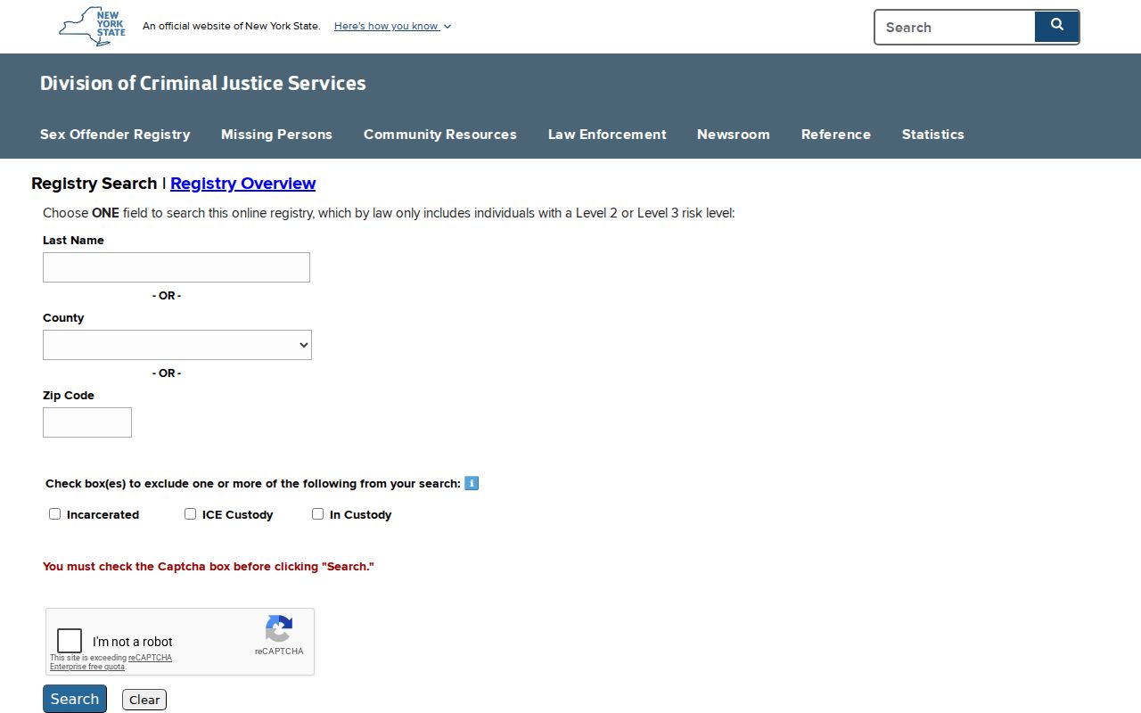 White Plains residents directory New York offender registry